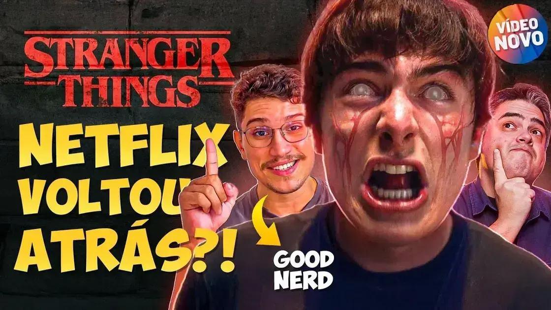 Stranger Things: 5ª Temporada é o Maior Anúncio da Netflix
